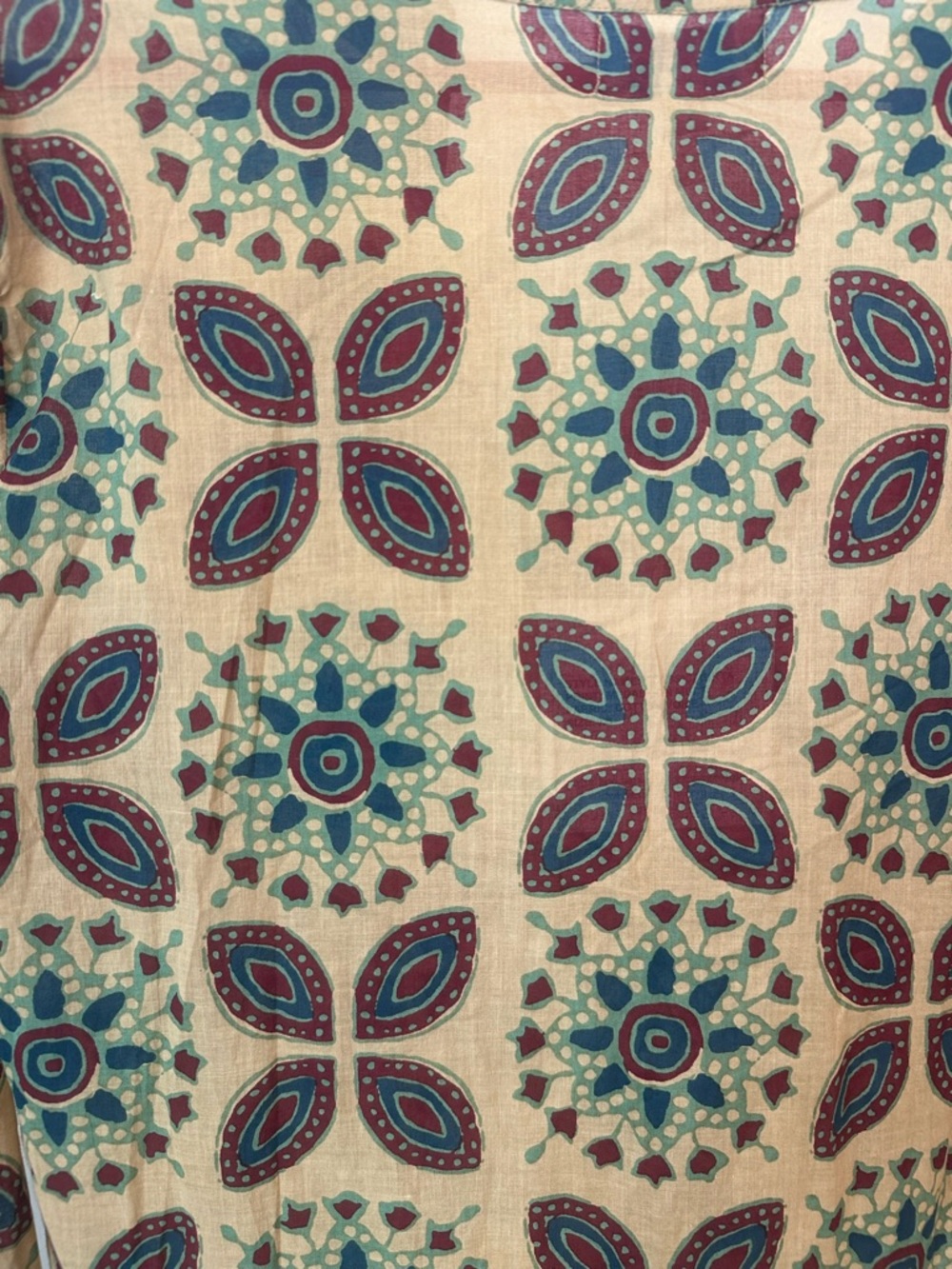 NWT Livro Classic Kurta Midi Dress in Medallion Multi Print - Picture 7 of 8